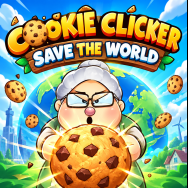 Play Cookie Clicker: Save the World now!