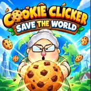 Play Cookie Clicker: Save the World now!