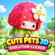 Play Cute Pets 3D: Evolution Clicker now!