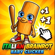 Play Italian Brainrot Baby Clicker now!