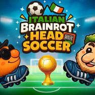 Play Italian Brainrot Head Soccer now!