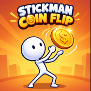 Play Stickman Coin Flip now!