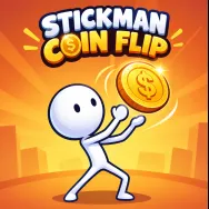 Stickman Coin Flip